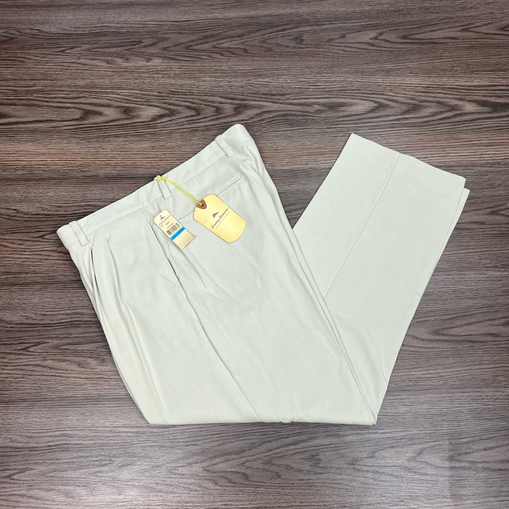 Tommy Bahama NWT Khaki Sands Silk Pants 36x30